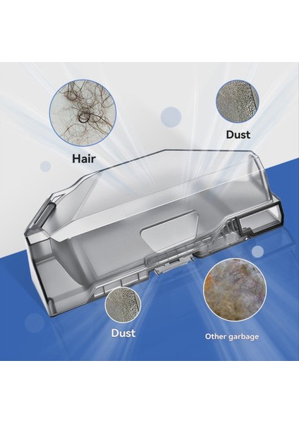 Toz Kutusu Roborock Qrevo Curv / P20 Ultra / P20 Artı Elektrikli Süpürge Parça Değiştirilebilir Toz Çöp Kutusu (Yurt Dışından) indirimleri