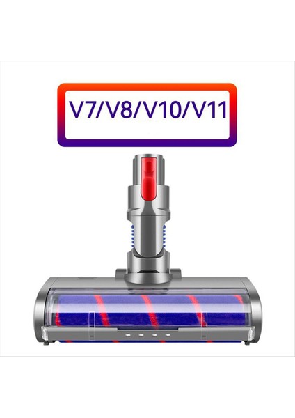 Zemin Kafa Yumuşak Rulo Fırça Dyson V7 V8 V10 V11 V15 G5 Elektrikli Süpürgeler Parçaları Dönebilen Motorhead (Yurt Dışından) fiyatları
