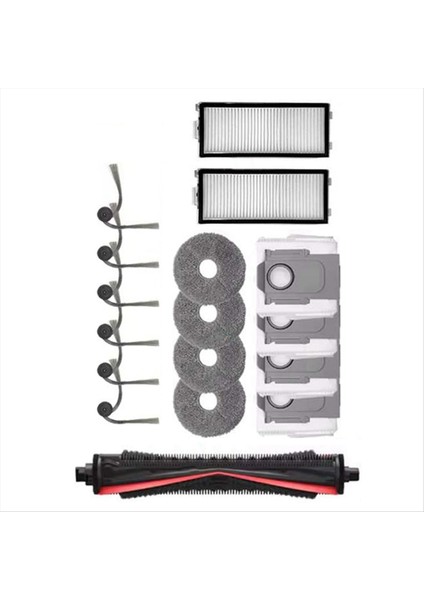 Roborock G30 Uzay / Saros Z70 Elektrikli Süpürge Yedek Parçaları Tricut Fırça Yan Fırça Toz Torbası Filtreleri Paspas Bezi (Yurt Dışından) fiyatları
