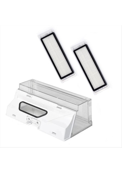 Toz Kutusu Roborock T6 T4 S50 S52 S51 S55 Elektrikli Süpürge Süpürme Robotu Toz Kutusu Kutusu Filtre Aksesuar Yedek Parçalar (Yurt Dışından)