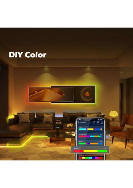 Wifi Spı Piksel LED Şerit Işık Kontrol Cihazı Müzik Ses Uzaktan Kumanda Rüya Renkli Bant Işıkları App Kontrolü Dimmer (Yurt Dışından) indirimleri