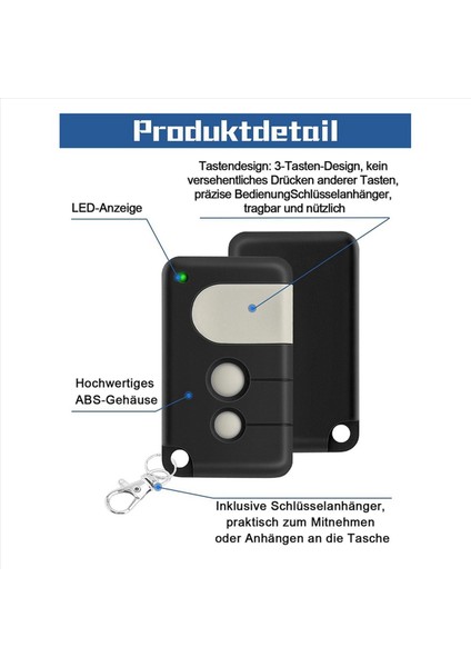 2x Garaj Kapısı Uzaktan Kumanda Chamberlain Motorlift Uzaktan Kumanda 84333EML 94335E TX2REV TX4EV Garaj Kapısı Operatörü (Yurt Dışından) modelleri