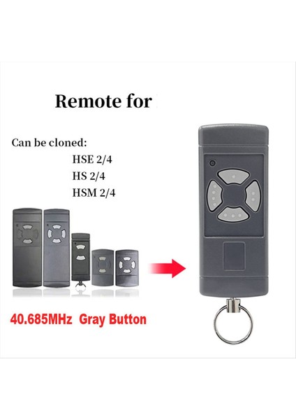 Hormann Hse2-40 Hs4-40 Hsm4-40 Garaj Kapısı Uzaktan Kumanda 40 685 Mhz El Verici (Yurt Dışından) fiyatları