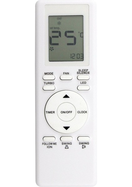 Midea York RG94A/BGEF Klima Uzaktan Kumandası Için A/c Uzaktan Kumandasını Değiştirin (Yurt Dışından)