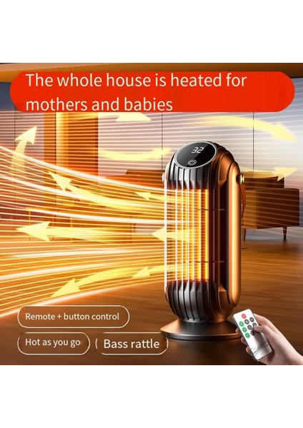 1500W Akıllı Masaüstü Uzay Isıtıcı Güçlü Ptc Seramik Hızlı Isıtma Ev Ofis Yatak Odası Için 4 Isı Ayarı Ingiltere Tak (Yurt Dışından) indirimleri