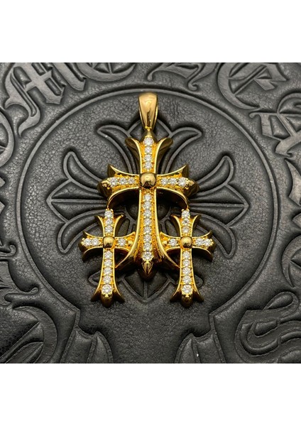 Gelgit Modelleri Takı Kolye Tay Gümüş Vintage Çapraz Sınır Jumper Zincir Aksesuarları Anlamda Sonbahar ve Kış Ensemble Punk (Yurt Dışından)