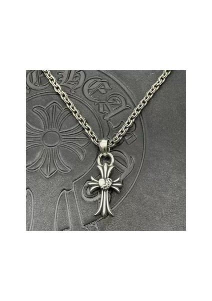 Gelgit Modelleri Takı Kolye Tay Gümüş Vintage Çapraz Sınır Jumper Zincir Aksesuarları Anlamda Sonbahar ve Kış Ensemble Punk (Yurt Dışından)