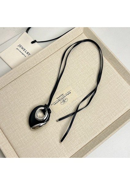 Jumper Zincir Düzensiz Geometrik Kalp Tarak Kolye Kolye Ayarlanabilir Aksesuarlar Çekin (Yurt Dışından)