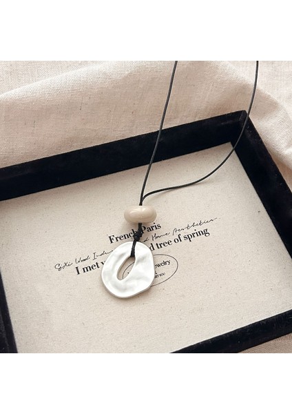 Jumper Zincir Düzensiz Geometrik Kalp Tarak Kolye Kolye Ayarlanabilir Aksesuarlar Çekin (Yurt Dışından)