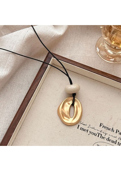 Jumper Zincir Düzensiz Geometrik Kalp Tarak Kolye Kolye Ayarlanabilir Aksesuarlar Çekin (Yurt Dışından)