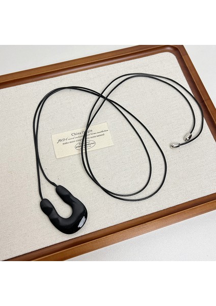 Jumper Zincir Düzensiz Geometrik Kalp Tarak Kolye Kolye Ayarlanabilir Aksesuarlar Çekin (Yurt Dışından)