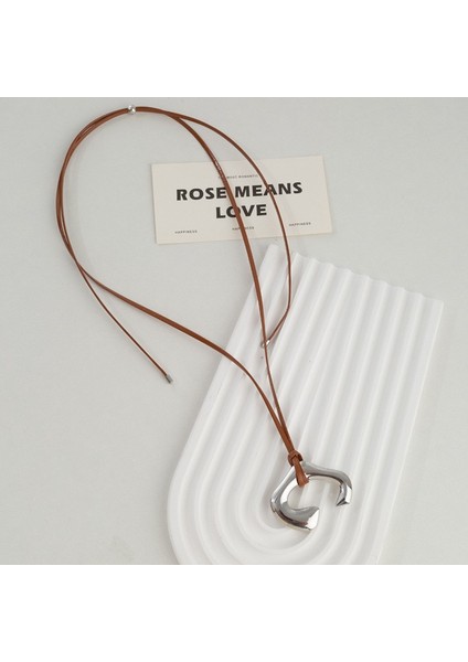 Jumper Zincir Düzensiz Geometrik Kalp Tarak Kolye Kolye Ayarlanabilir Aksesuarlar Çekin (Yurt Dışından)