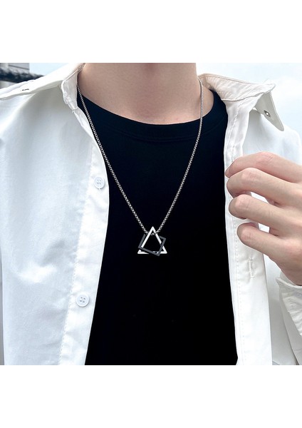 Moda Trendi Netroots ile Aynı Köprücük Kemiği Kolye Erkek Yüzlerce Üst Düzey Sadelik Duygusu Erkek Kolyeler Hip-Hop Takılar (Yurt Dışından)