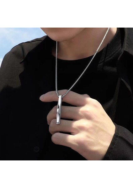 Moda Trendi Netroots ile Aynı Köprücük Kemiği Kolye Erkek Yüzlerce Üst Düzey Sadelik Duygusu Erkek Kolyeler Hip-Hop Takılar (Yurt Dışından)