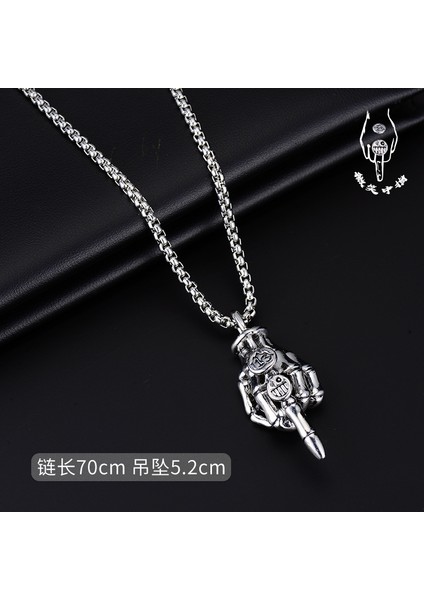 Moda Trendi Netroots ile Aynı Köprücük Kemiği Kolye Erkek Yüzlerce Üst Düzey Sadelik Duygusu Erkek Kolyeler Hip-Hop Takılar (Yurt Dışından)