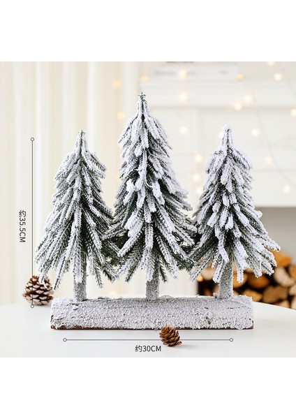 Masaüstü Küçük Noel Ağacı Yeni Dıy Noel Süsleri Atmosfer Masaüstü Süsleri (Yurt Dışından)
