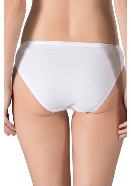 Kadın 3'lü Viskon Yüksek Kalite Slip Külot | 23926