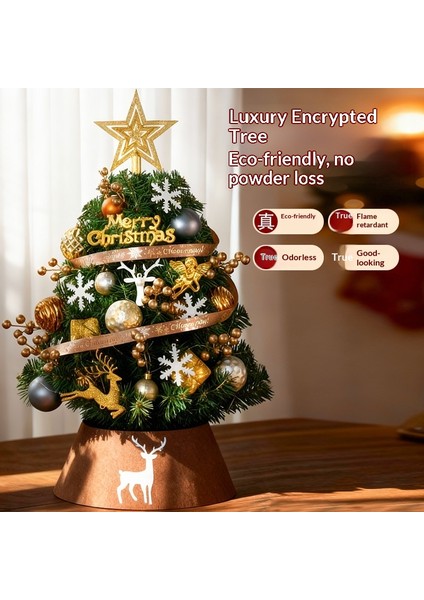 Masaüstü Küçük Noel Ağacı Yeni Dıy Noel Süsleri Atmosfer Masaüstü Süsleri (Yurt Dışından) fiyatları