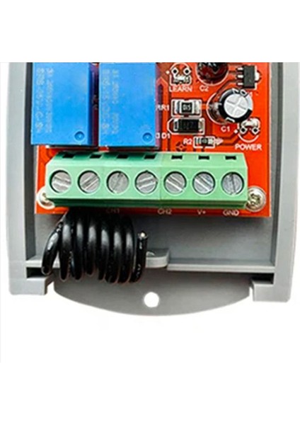 4x Evrensel Garaj Kapısı Uzaktan Kumanda Alıcısı 433MHZ12V-24V Elektrikli Kapı Kontrol Açacağı 433 92MHZ Haddeleme Öğrenme (Yurt Dışından) modelleri