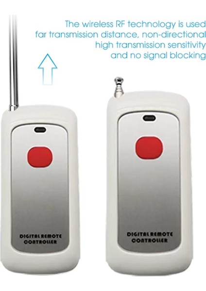 433MHZ Kablosuz Uzaktan Kumanda Öğrenme Kodu EV1527 Modülü Antenli Tek Düğme Kontrolü 1000M Uzun Menzilli Açıcı (Yurt Dışından) fırsatları