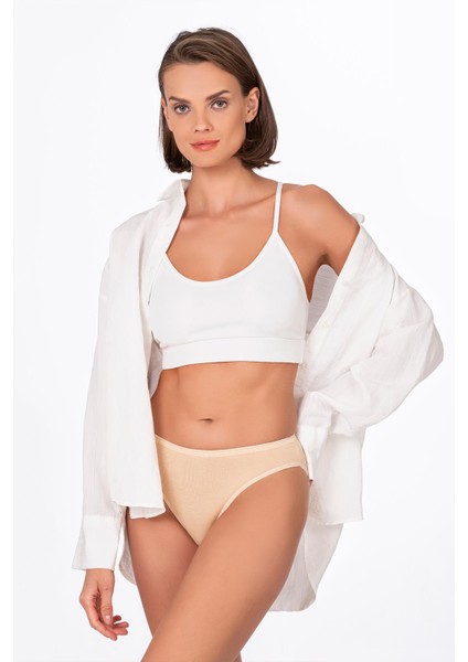 Kadın Viskon Slip Ten | K23926