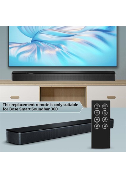 432552 Yalnızca Bose Smart Soundbar Için Uzaktan Kumanda 300, 843299-1100 Için Yedek Uzaktan Kumanda (Yurt Dışından) indirimleri