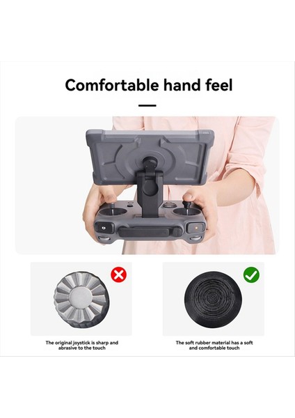 Djı Mavic 4 Pro Uzantıları Için Universal Thumbstick Djı Rc Pro 2 Uzaktan Denetleyici Için Yumuşak Kauçuk Joystick (Yurt Dışından) fırsatları
