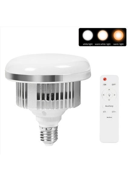 2x 85 W LED Fotografik Aydınlatma Ampuller E27 Taban Lamba Uzaktan Kumanda ile Kısılabilir Gün Işığı Ampul Fotoğraf Stüdyosu Softbox Için (Yurt Dışından) fiyatları