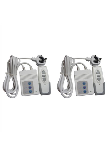 2x Uzaktan Kumanda 315MHZ Projeksiyon Perdesi Denetleyici Elektrik Perde Kablosuz Uzaktan Kumanda Anahtarı Alıcı Ingiltere Tak (Yurt Dışından)