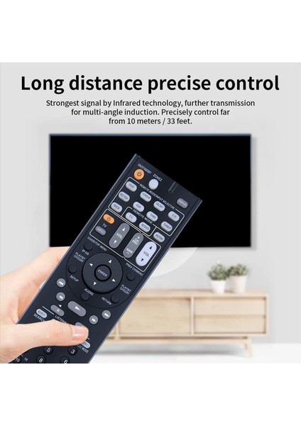2x RC-709M Uzaktan Kumanda Değiştirme Onkyo Av Alıcısı Için RC-737M RC-765M TX-SR507 TX-SR606 TX-SR607 TS-XR606 (Yurt Dışından) indirimleri