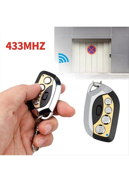 Garaj Kapısı/elektrik Perdesi Için Yeni 433MHZ Evrensel Uzaktan Kumanda Çoğaltıcı - Metal Keyfob Klonu (Yurt Dışından) fiyatları
