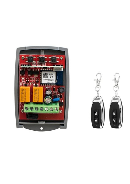 2x Wifi 433MHZ Haddeleme Kod Garaj Kapısı Uzaktan Kumanda Rf Alıcı Akıllı Anahtar Röle 85-250V Akıllı Yaşam App (Yurt Dışından) fiyatları
