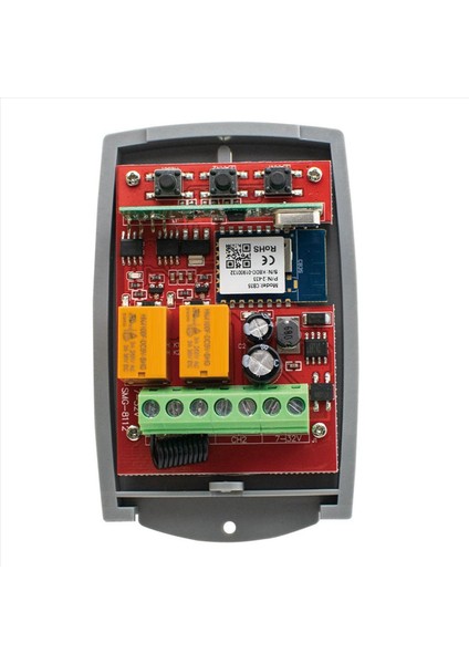 2x Wifi 433MHZ Haddeleme Kod Garaj Kapısı Uzaktan Kumanda Rf Alıcı Akıllı Anahtar Röle 85-250V Akıllı Yaşam App (Yurt Dışından) fırsatları