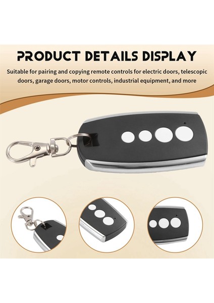 2x Garaj Kapısı Uzaktan Kumanda 433MHZ Garaj El Verici Için Kablosuz Dönen Kapı Denetleyicisi (Yurt Dışından) fırsatları