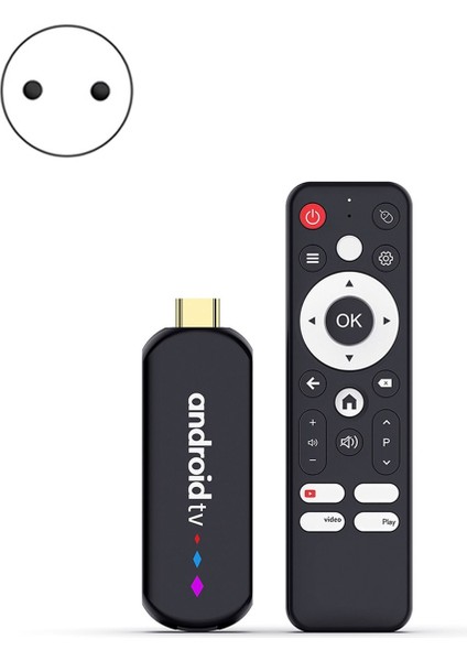 Amlogic S905L Tv Kutusu Dört Çekirdekli ANDROID14 0 4K Video Wifi Bt Ses Yardımcısı Uzaktan Kumanda Medya Oynatıcı Tv Sopa Ab (Yurt Dışından) indirimleri