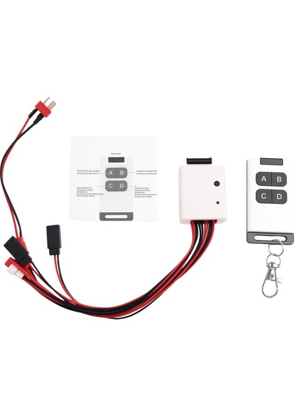 Rc Araba Vinç Kontrolü Kablosuz Uzaktan Kumanda Alıcısı Için 1 10 Rc Paletli Eksenel SCX10 D90 Tamiya CC01 (Yurt Dışından) indirimleri