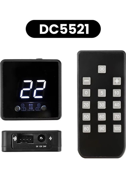4-Wire Fan Pwm Hız Kontrol Cihazı Dijital Ekran Uzaktan Kumanda Dc 24V 12V 5V Denetleyici Pd Qc Hızlı Şarj (Yurt Dışından) modelleri