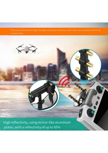 Djı Mini 3/mini 3 Pro Geliştirilmiş Sinyal Aralığı Anten Aksesuarı Için Djı Rc Uzaktan Kumandası Için Sinyal Güçlendirici (Yurt Dışından) modelleri