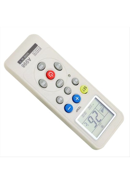 Evrensel Klima Uzaktan Kumanda Ac LCD Uzaktan Kumanda 5000&#39 I 1 Arada Düşük Güç Tüketimi Uzaktan Kumanda Kontrol Cihazı (Yurt Dışından) fiyatları