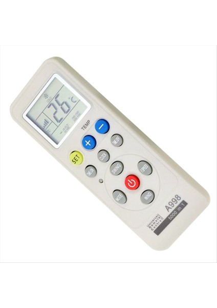 Evrensel Klima Uzaktan Kumanda Ac LCD Uzaktan Kumanda 5000&#39 I 1 Arada Düşük Güç Tüketimi Uzaktan Kumanda Kontrol Cihazı (Yurt Dışından) modelleri