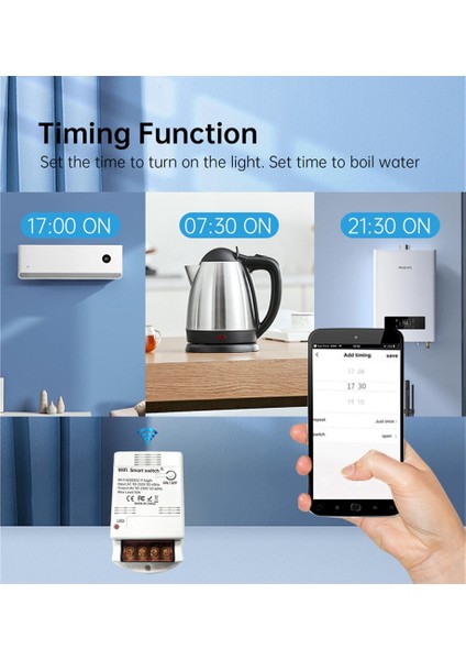 30A 6600W Tuya Wifi Akıllı Röle Modülü Alexa / Google Ev Kontrolü Uzaktan Anahtarlama Ev Otomasyonu (Yurt Dışından) fırsatları