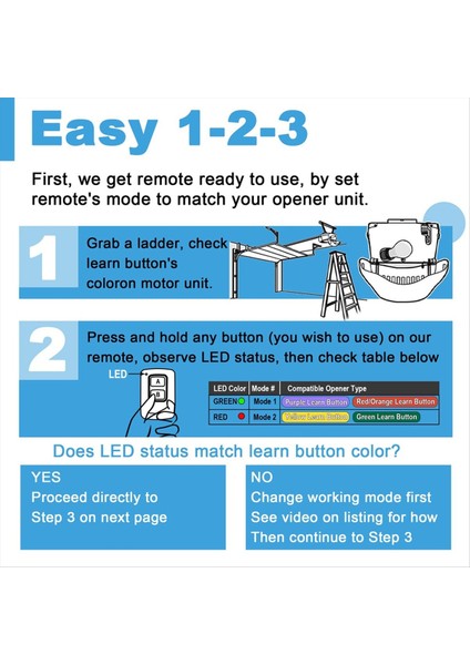 3pcs Garaj Kapı Açıcı Chamberlain Craftsman Garaj Kapı Açıcısı Için Uzaktan Uzaktan 893LM 893MAX 891LM 971LM 973LM 371LM (Yurt Dışından) fırsatları