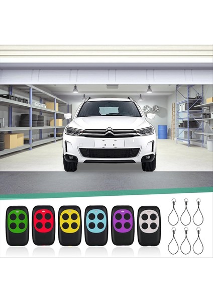 Garaj Kapı Açıcı Uzaktan Kumanda Evrensel 433.92 Mhz Garaj Kapısı Uzaktan Kumanda Garaj Kapısı El Taşıyıcı 6 Pcs (Yurt Dışından) modelleri