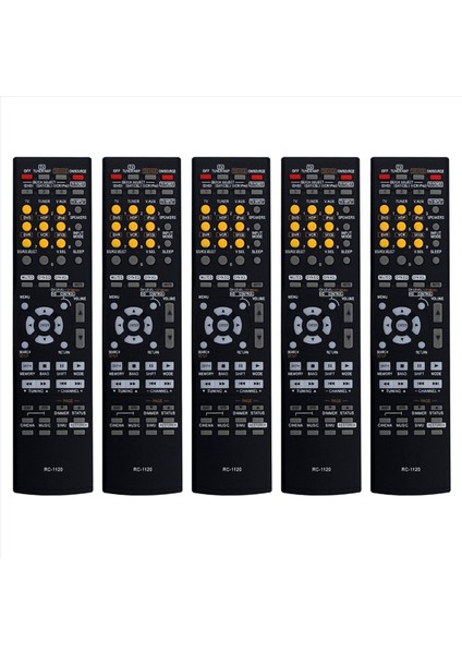 5x RC-1120 Denon Av Alıcı Parçaları Için Uzaktan Kumanda AVR-590 DHT590BA AVR-1610 AVR-1910 AVR1802 AVR2506 AVR2803 AVR3805 (Yurt Dışından)