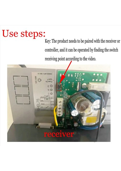 2x Garaj Kapısı Uzaktan Kumanda 433 92 Mhz Kapı Açacağı Nıce Era Flor FLO2RS FLO4RS FLO1RS Intı1 Intı2 INTI1L INTI2L (Yurt Dışından) fiyatları