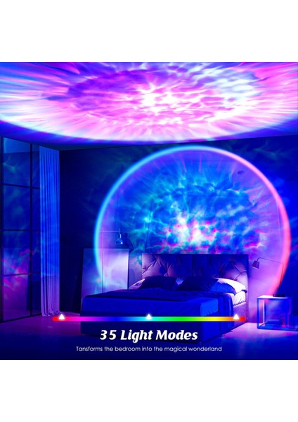 Yıldız Projektör Galaxy Gece Lambası Uzay Projektörü ile Gün Batımı Lambası LED Bulutsusu Lamba Yatak Odası Ev Dekoratif Çocuklar Için Siyah (Yurt Dışından) modelleri