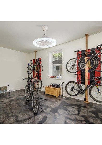 Soket Fan Işığı E27 3 Renk Kısılabilir LED Ampul Fan Vidalı Tavan Vantilatörü Yatak Odası Için Kristal Tavan Vantilatörleri (Yurt Dışından) indirimleri