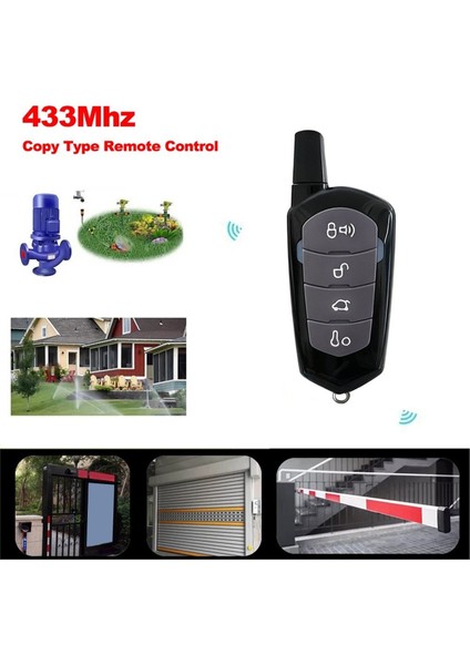 Kablosuz Garaj Uzaktan Kumanda 433 Mhz Mini Kopya Panjur Kapı Garaj Kapısı Uzaktan Kumanda (Yurt Dışından) fırsatları