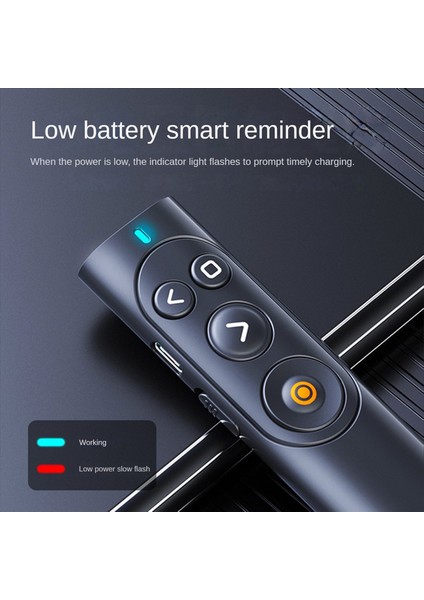 2x Taşınabilir 2 4g Kablosuz Sunucu Uzaktan Kumanda Sayfa Turner Ders Konferans Bilgisayarı Öğretimi Için Uygun (Yurt Dışından) fırsatları