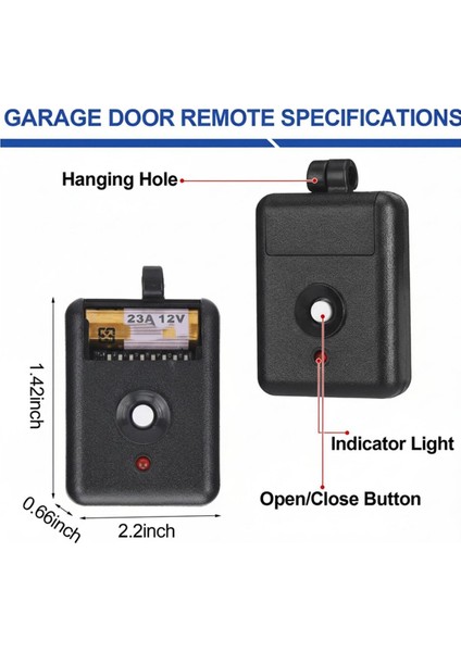 1 Adet 1 Kanal Anahtarlık Garaj Kapısı Uzaktan Kumandası Doğrusal DNT00026 Delta-3 310 Mhz ile Uyumlu (Yurt Dışından) modelleri